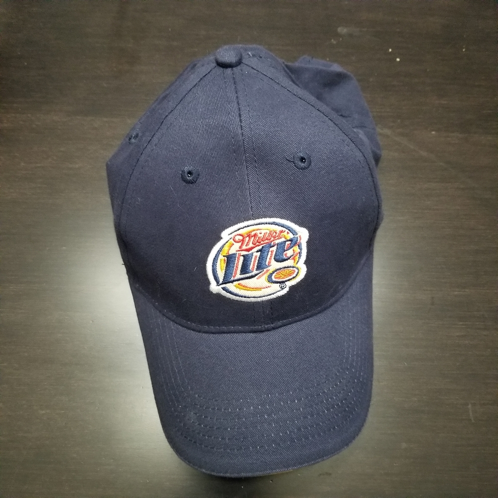 Miller Lite Embroidered Baseball Cap Dad Hat NWOT